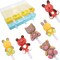 Silicone Popsicle Molds for Kids and Toddlers, BPA Free, Mini Baby Ice Pop Mold, Ice Cream Mold with Reusable Sticks, Popsicle Maker Mold Set Easy